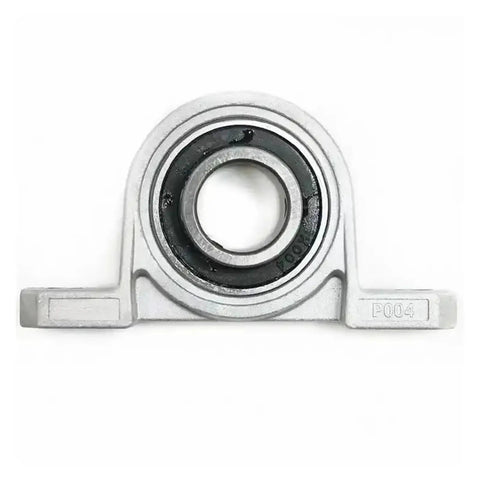 Premium Compressor Bearing Block With Spherical Roller Pillow Block Mount For 17mm Bore Id 5 Piece Set front view showing bearing and mount details.