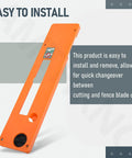 Table Saw Plate Dado Throat Kit 1 Inch Slot Width Replacement Part For Ridgid And Ryobi Table Saws Compatible With R4514 R4514T