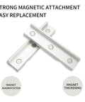 Magnetic Aluminum Vise Jaws Set With Soft Protectors, 4 To 8 Inches, shown with strong magnetic attachment and easy replacement.
