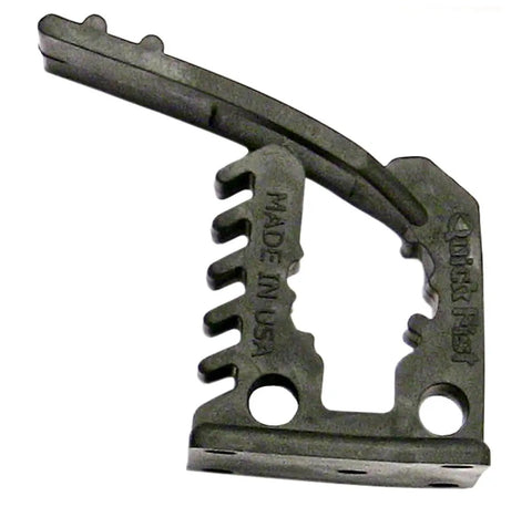 Eight Piece Clamp Mounting Kit 90010 Black for Quick Easy Secure Mounting of Tools Gear and Accessories clamp close-up