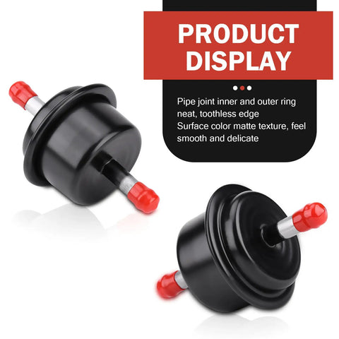 Auto Transmission Filter Inline Oil Grid Replacement For Honda, High Density Filter Net, Tough Built And Easy Install, Durable Forged Construction, Replaces Part No 25430 PLR 003 Black 1 Pack, black inline filter