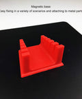 Heavy Duty Soldering Clamp And Welding Stand With Secure Firm Grip For Various Wire Sizes, red magnetic base design.