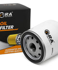 Heavy Duty Engine Oil Filter With Top Shelf Synthetic Microfiber Media For Badass 20 Micron Particle Capture With packaging.