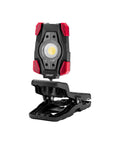 1000 Lumen Rechargeable Dual Power Rotating Led Magnetic Clamp Light With 360 Degree Ball Joint And Strong Clamp Base