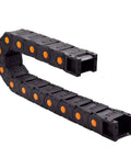 Heavy Duty 39.3 Inch Plastic Drag Chain Cable Carrier For CNC Routers And Industrial Machines 1M Closed Type Wire Carrier