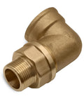Brass adapter 3/4 to 1 inch NPT fitting for plumbing connections