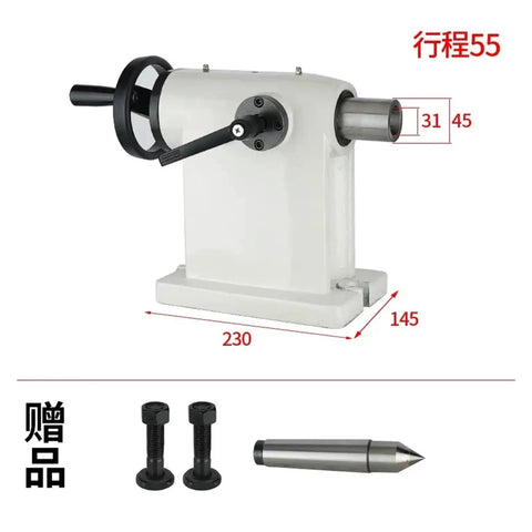 Top Shelf Rock Solid Cnc Four Axis Rotary Flange Chuck Indexing Head Tailstock Kit for Milling with durable cast iron housing.
