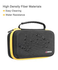 Durable Carrying Case For Fluke Digital Multimeters With DIY Foam Insert, Compact Yellow Zip, water-resistant material