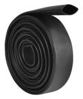 Top Tier 1/2 Inch Heat Shrink Tubing 13 Foot Roll Dual Wall Adhesive Lined Waterproof Wire Wrap Cover rolled up for auto wiring jobs.