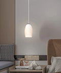 3 Pack Indoor Mini Hanging Kitchen Island Pendant Lights With 4.75 Inch Frosted Glass Shade In Brushed Nickel Finish For Bar Dining Room And Over Sink Dimmable Dope Lighting featuring single pendant light with frosted glass shade over bedside table