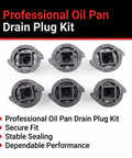 Premium Oil Drain Plug Kit For 2019-2025 Cadillac XT4 CT6 XT5 And GMC Sierra Acadia Fits 1500 Models Replaces 12713651 And 55498782 leak-proof oil pan drain plugs