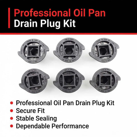 Premium Oil Drain Plug Kit For 2019-2025 Cadillac XT4 CT6 XT5 And GMC Sierra Acadia Fits 1500 Models Replaces 12713651 And 55498782 leak-proof oil pan drain plugs