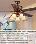 Two-Wire Ceiling Fan Light Switch With Pull Chain Easy Install For Ceiling Fans in room, shown with bronze fan and wiring.