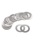 Pro Grade Shim Kit For 1/2x28 Thread Barrel Muzzle Devices Alignment Set For .223/5.56, 20 Pack, Stainless Steel 304 with marked thicknesses