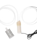 Tiny Yet Mighty 5V USB Sump Pump To Haul Standing Water Off Balconies And Patios Portable Drainage Buddy with hoses and strainer.