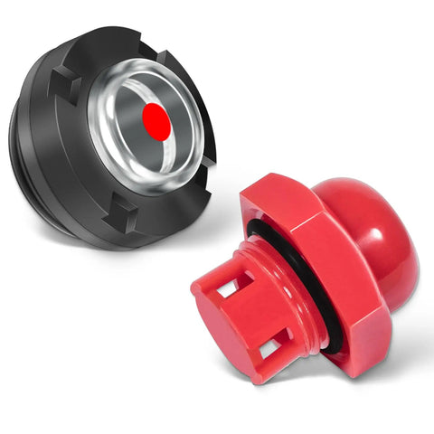 Oil Level Sight Glass With Gasket And Oil Fill Cap Kit for Pumps 2SF 3DX 4DX 5DX Fits DeWalt Pressure Washers detail