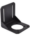Alloy Steel Mounting Bracket For NEMA 23 Geared Stepper Motor ST M2 Economy Model With Extra Mounting Holes And Plastic Spray Finish