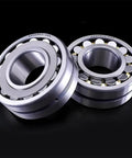 Pro Level 23218 CCK W33 Spherical Roller Bearings 90 By 160 Millimeters heavy duty self aligning bearings on black background.