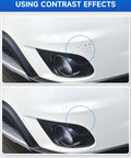 Before and after using PVP NVP Car Touch Up Paint Kit With Exact OEM Color Match For Dodge Vehicles Scratch Repair And Rust Prevention