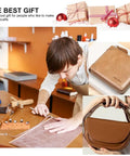 All In One Leather Stamping Kit With Rubber Hammer 71 Piece Set With 68 Patterns And Shapes for crafting leather goods.