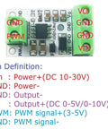 PWM To DAC Converter Module For Arduino Mega 2560 Raspberry Pi ESP32 NodeMCU 0 To 5V And 0 To 10V Output 10 To 30V Input Low Power