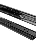 Heavy Duty Silent Drawer Slide Rails Stainless Steel Buffer Damping Cabinet Three Section Ball Bearing Track Two Pieces 500mm 20 Inch Soft Close Hardware For Cabinets And Drawers close-up