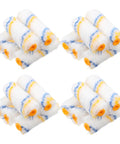 20 Piece Mini Paint Roller Kit With Wall Painting Brushes High Density Low Lint Foam Rollers stacked foam rollers ready for painting projects.