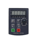 Five Digit Display Motion Control Module For Stepper And Servo Motors With Positive And Negative Limit RS485 Communication Pro Grade Grinder Applications HF020 Model Industrial Motor Controller showing front panel view.