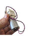 Beefed-Up Replacement Water Pump Motor For Xiaomi X20 Max held by hand, showcasing compact design and wiring details.