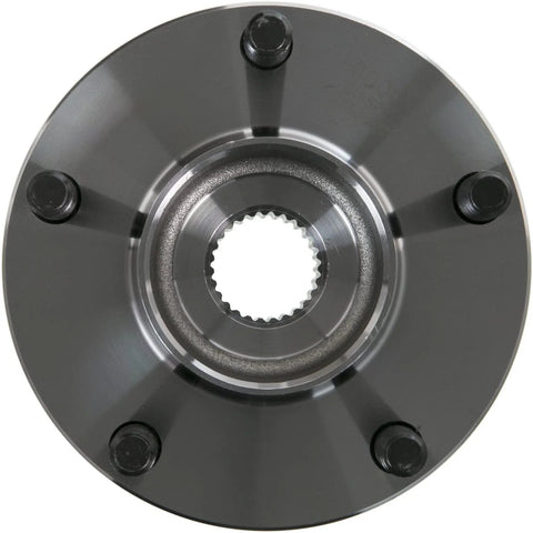 Pair Of Front Wheel Hub And Bearing Repair Kit For 2002 2003 2004 2005 2006 Nissan Altima L4 2.5L Models, front view