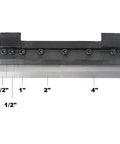 Heavy Duty 8 Inch Magnetic Vise Mount Metal Brake Bender For 14 Gauge Steel And One Eighth Inch Aluminum with measurements