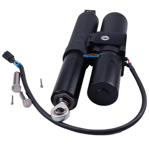 Heavy Duty 12V Electric Hydraulic Liner Actuator 1436269 Direct Replacement For Arctic Cat Prowler Speedpoint ATV showing the actuator and connectors.