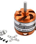 Beefy 910KV Brushless Outrunner Motor For RC Planes And Drones with mounting accessories