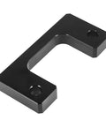 One Inch Front Leveling Lift Kit And Heavy Duty Strut Spacers To Drop The Sag And Raise The Bar For Chevy Silverado 1500 And Gmc Sierra 1500 Pickup Trucks 2007 Through 2019 aluminum strut spacer block in black.