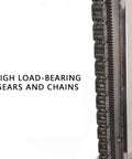 Pro Grade Hanging Cabinet Lifter Handles 150 Kg Loads For Rock Solid Water Heater And AC Setups Featuring smooth high load-bearing gears and chains.