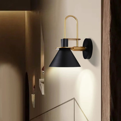 Farmhouse Gooseneck Black Wall Sconce Industrial Rustic Vanity Light For Barn Porch Bedroom Living Room Classic Barn Vibe Lighting Fixture With Matte Black Finish And Durable Metal Construction