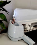 LED Weeding Tool Set For Vinyl With Light No Fuss Pin And Hook next to Cricut machine