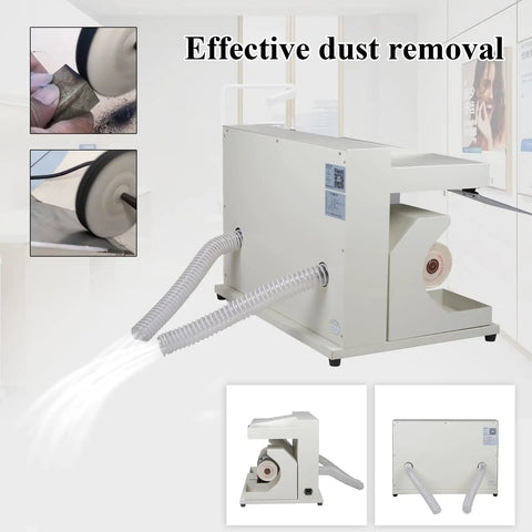 Badass Heavy Duty Double Head Bench Grinder With Slick 550W Copper Motor And Built In Bright Led Workspace Lamp Runs Smooth At 2800 Rpm for effective dust removal.