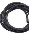 Coiled 6.6 Ft Silicone Vacuum Hose For Automotive High Temperature 130 PSI Three Eighths Inch Inner Diameter 10mm Outer Diameter 16mm Black