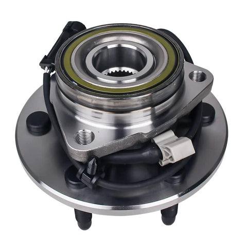2 Pack Front Wheel Hub Bearing Assembly For 4WD AWD Vehicles ABS Compatible With Cadillac Escalade Chevy Avalanche Express