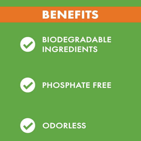 Benefits of Five Pack Coffee Machine Cleaning Pods For Keurig 1.0 And 2.0 And All Single Serve Brewers, biodegradable, phosphate-free, odorless.