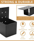 Heavy Duty Pergola Brackets Kit For 4x4 Wood Posts With Included Screws Joist Bracket Connector And Beam Support Built Tough