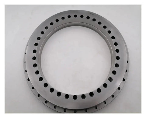 Ultra High Precision YRT325 Turntable Rotary Table With Slewing Bearing and Nylon Retainer, showing a close-up of the steel ring.
