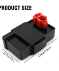 Replacement Ignition CDI Box And Ignition Coil Kit For Honda TRX300 FourTrax 1994 1995 1996 1997 2x4 And 4x4 Models, product dimensions shown.