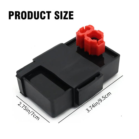Replacement Ignition CDI Box And Ignition Coil Kit For Honda TRX300 FourTrax 1994 1995 1996 1997 2x4 And 4x4 Models, product dimensions shown.