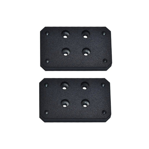 Double Linear Guide Kit MGN9H 300mm Plate Rails For 3D Printers Upgrade With Dope Stability And Smooth Motion For Premium Print Quality And Precision Results, two black plates