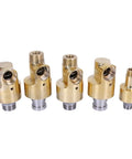 Bidirectional High Speed Brass Rotary Joint With Swivel Water Unions For Inner Tube Rotation HS80 Left Thread Durable Easy Install Leak Proof And Industrial Grade, brass fittings set