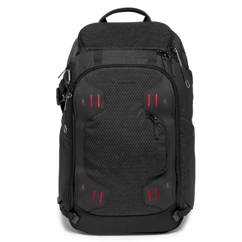 Pro Photo Backpack For Camera Gear Loadout With Four Access Points Front And Side Entry Triple Mode Interior Interchangeable Dividers Tripod Attachments Pro Grade Build M Guard Protection Black
