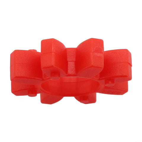 Flexible Coupling Insert for Industrial Machinery Drives and GR Series Models GR14 to GR125, Durable Urethane Core for Heavy Duty Conveyors, Pumps, and Rotating Equipment, High Strength Power Transmission Solution, red GR28 polyurethane insert