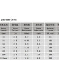 Front view of HANPOSE NEMA23 stepper motor parameter table showing model list and specs (1.8° steps, 41–112 mm length, 2.8 A).